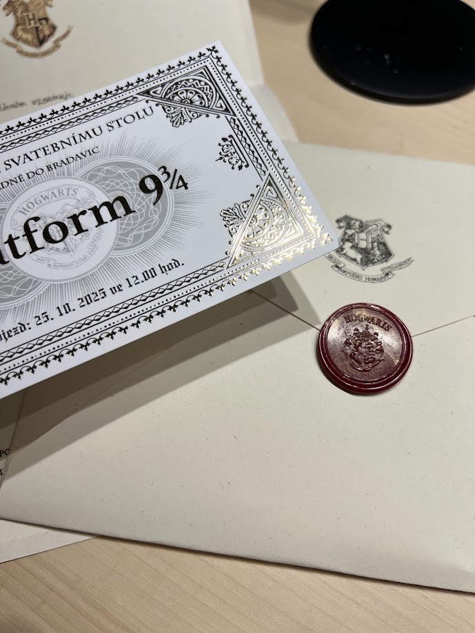 Svatební oznámení ve stylu Harryho Pottera - Image 8